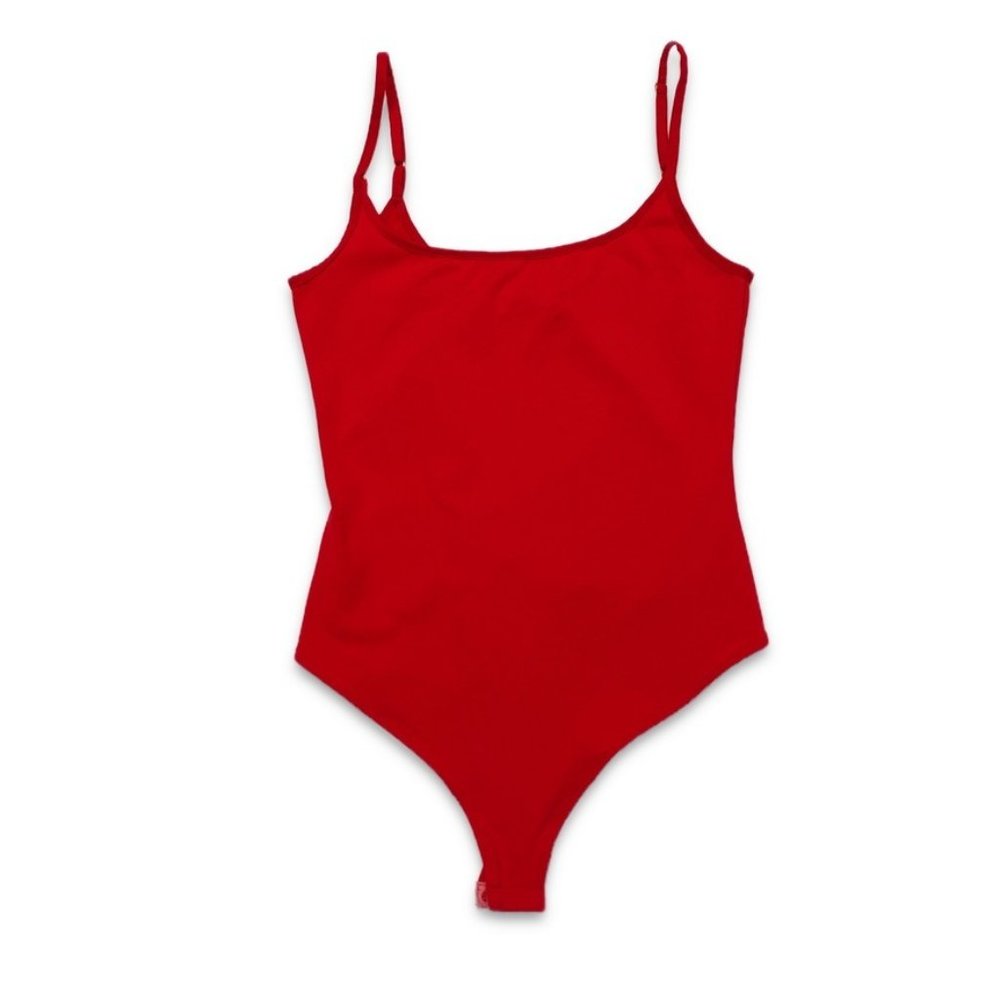 Free People - Red Adjustable Bodysuit, Size Small